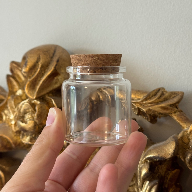 Mini bougie personnalisée cadeau invité - couvercle liège – Image 3