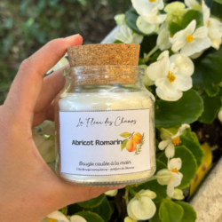 Bougie Abricot Romarin 🌿