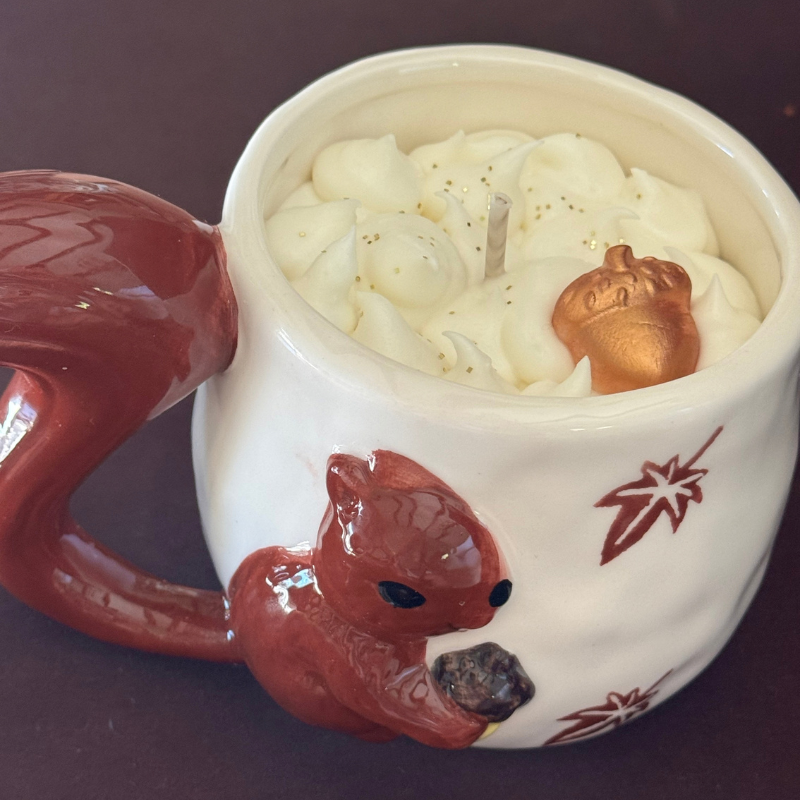 Bougie Mug Écureuil 🐿 – Image 6