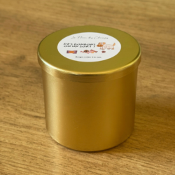 Bougie dorée des bonbons ou un sort !