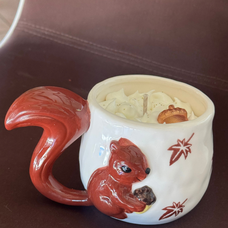 Bougie Mug Écureuil 🐿 – Image 5