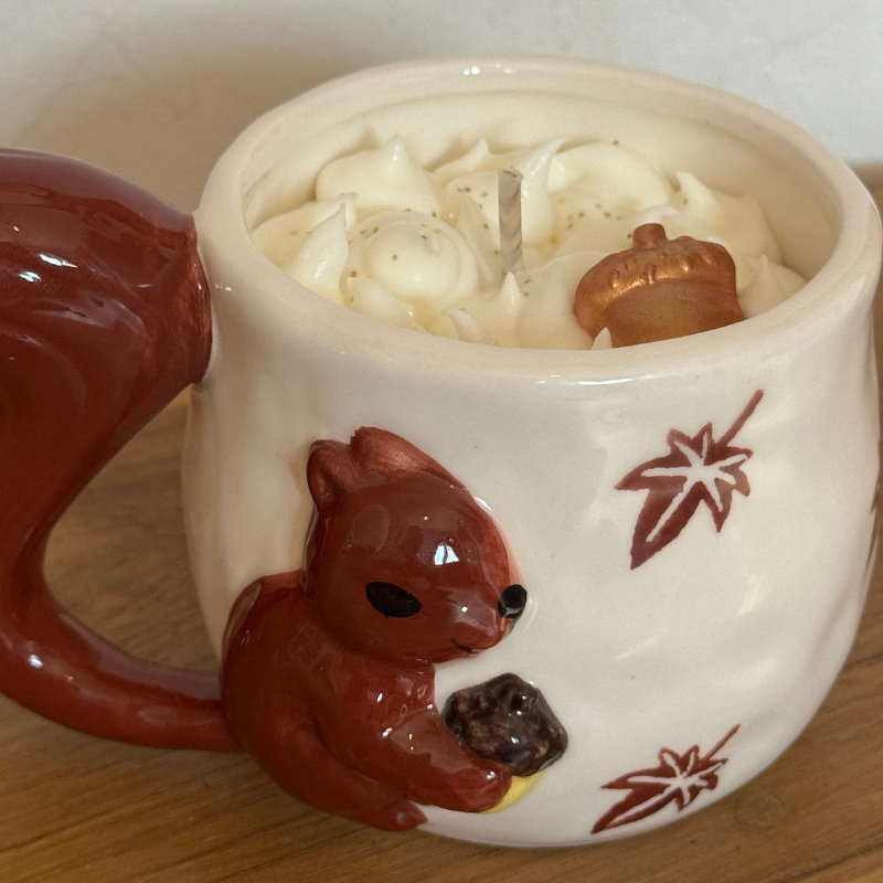 Bougie Mug Écureuil 🐿 – Image 3